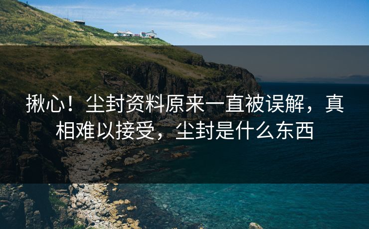揪心！尘封资料原来一直被误解，真相难以接受，尘封是什么东西